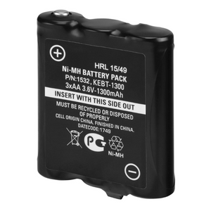 Motorola 1532 1300MAh 3xAA NiMH Rechargable Battery Pack