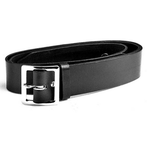 Motorola 1.75 Inch Black Leather Belt