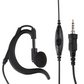 Motorola AAM21X501 1 Wire Earpiece with In Line MIC PTT