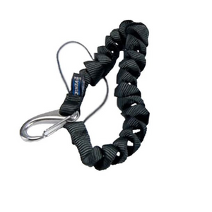 Economy Range Coil Tether Two Way Radio Lanyard.