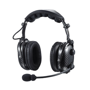 Economy Range Carbon Fibre Lightweight Headset With Boom Microphone and PTT Button