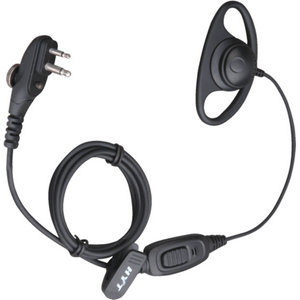 Hytera EHM15-A D-Style Earpiece With In-line PTT and Mic.