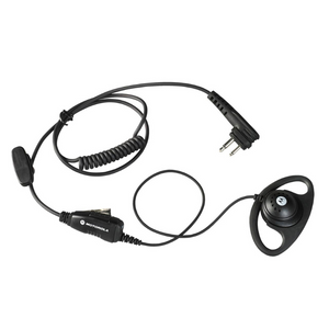 Motorola HKLN4599A CLP CLK D-Style Earpiece with In-Line Microphone and PTT