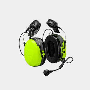 3M PELTOR™ CH-3 Headset with PTT Hard Hat Attachment FLX2