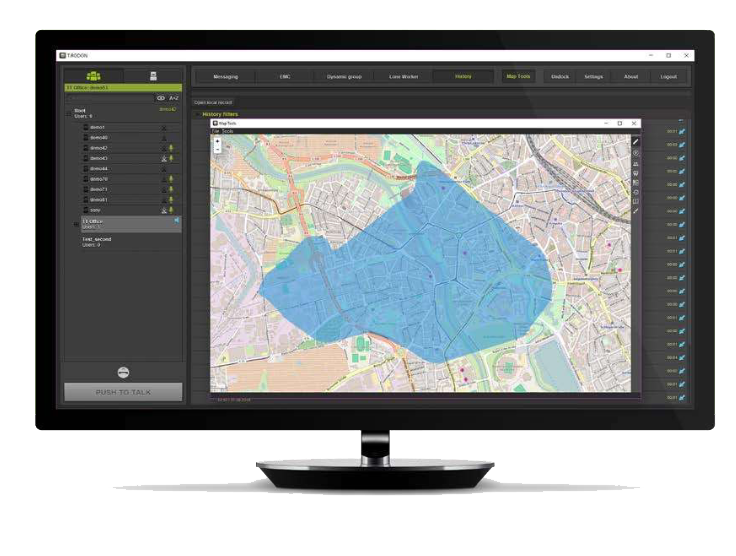 Tassta Office Dispatch system