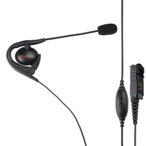 Motorola PMLN5732A Mag One Ear Set With Boom Microphone and PTT VOX Switch