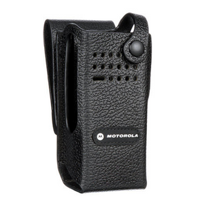 Motorola PMLN5846A Hard Leather Non Display Carry Case With 3 Inch Belt Loop)