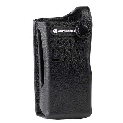 Motorola PMLN5864A Hard Leather Carry Case With Fixed Belt Loop