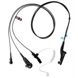 Motorola PMLN6123A Three Wire Surveillance Kit - Black