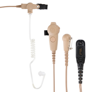 Motorola PMLN6124A 3-Wire Surveillance Kit - Beige.