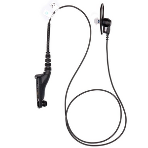 Motorola PMLN6125A 1 Wire Surveillance Kit UL/TIA 4950 - Black.