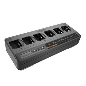 Motorola PMPN4289A 6-Way IMPRES Multi-Unit Charger with Euro cord.