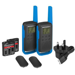 Motorola T62 Talkabout Blue Twin Pack.