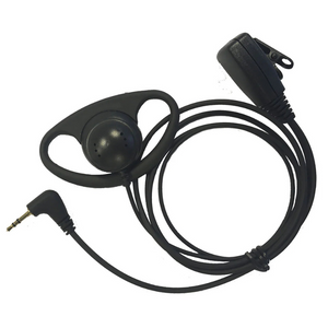 Value Audio D-shell Earpiece with PTT & Mic for TLKR Series.