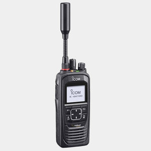 Icom IC-SAT100 Satellite PTT Handheld Two-Way Radio.