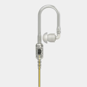 Motorola PMLN8120A 3.5mm Receive Only Xtra Loud Translucent Tube RSM Earpiece.