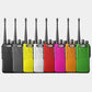 TP coloured handheld radios